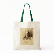 Sigmund Freud Canvas Bags