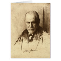 Sigmund Freud Greeting Cards