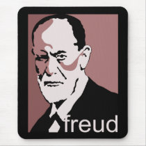 sigmund freud mousepad