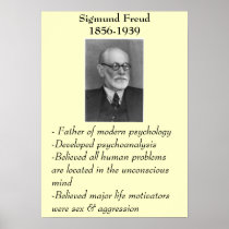 Sigmund Freud Poster