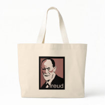 sigmund freud tote bags