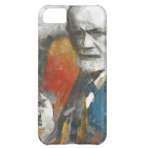 sigmund, freud, psychoanalysis, artsproject, portrait, painting, tempera, psychotherapy, interpretation, medicine, clinical, modern, contemporaty, physicians, mind, medical, researcher, unconscious, [[missing key: type_casemate_cas]] with custom graphic design