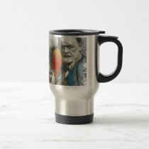 sigmund, freud, psychoanalysis, artsproject, portrait, painting, tempera, psychotherapy, existence, pencil, wall, decor, interpretation, medicine, clinical, modern, contemporaty, followers, physicians, mind, medical, researcher, unconscious, Mug with custom graphic design