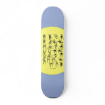 Sign Language Alphabet Skateboard