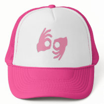 sign language hats