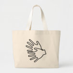 sign language icon bag