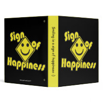 Sign of Happiness binders by azac69 Sign of Happiness binders