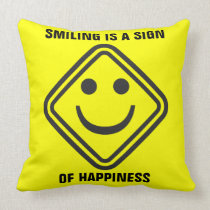 Sign of Happiness pillows