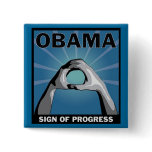 Sign of Progress Pin