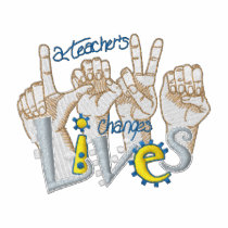Sign Teacher embroidered shirts by ZazzleEmbroidery Sign Teacher embroidered shirts