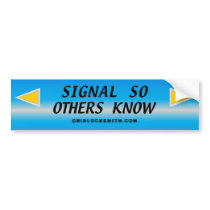 SIGNAL-SO bumper stickers