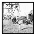 Signal Tower Officers in Bermuda Hundred, VA 1865 posters