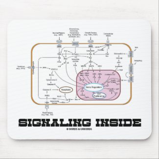 Signaling Inside (Signal Transduction Pathways) Mouse Pads