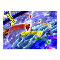 Signaling land profile card business cards by Liagen Signaling land profile card business cards