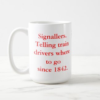 Signallers' Large Mugs mug