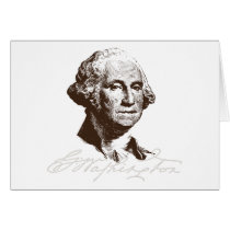 Signature George Washington Cards