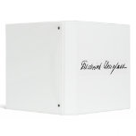 Signature of Abolitionist Frederick Douglass 3 Ring Binder