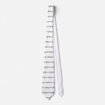 Signature of Famous Artist Michelangelo Necktie