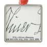 Signature of Oliver Cromwell  Lord Protector Ornament