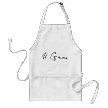 Signature of Soviet Union Premier Joseph Stalin Apron