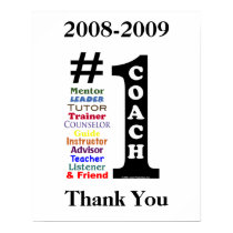 Signature Poster for #1 Coach