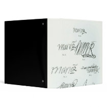 Signatures of Mary Queen of Scots Binders