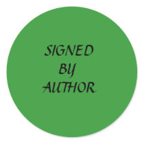 SIGNED, BY, AUTHOR stickers