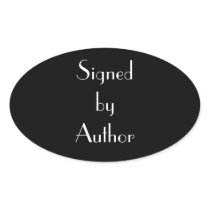 Signed by Author Stickers
