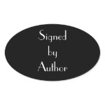 Signed by Author Stickers