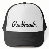 Signed by Rembrandt Hat by vintage_emporium Signed by Rembrandt Hat