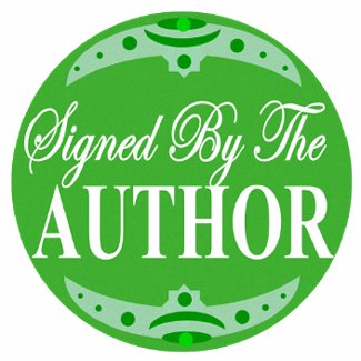 Signed By The Author Sticker sticker