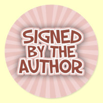 Signed By The AuthorRed Stickers stickers