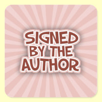 Signed By The AuthorRed Stickers stickers