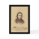Signed Card of Actor Edwin Booth 1862