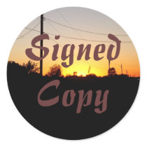 Signed Copy - Round Stickers (29)