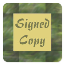 Signed Copy - Square Stickers (11)
