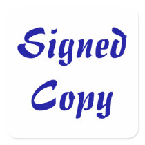 Signed Copy - Square Stickers (23)