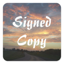 Signed Copy - Square Stickers (7)