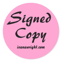Signed Copy with URL Stickers