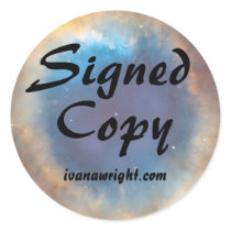 Signed Copy with URL Stickers