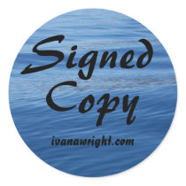 Signed Copy with URL Stickers