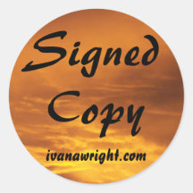 Signed Copy with URL Stickers