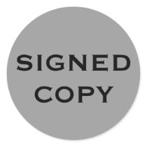 SIGNEDCOPY stickers