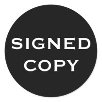 SIGNEDCOPY stickers