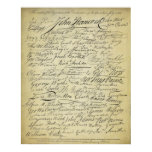 Signers of the Declaration of Independence Print