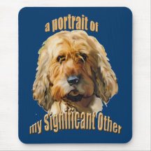 significant otterhound mousepad