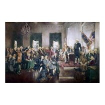 Signing of the Constitution by Howard C. Christy posters