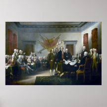 Signing The Declaration Of Independance Posters