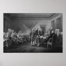 Signing The Declaration of Independence Posters