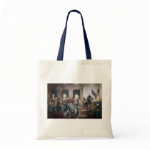 Signing the US Constitution by Christy Canvas Bags